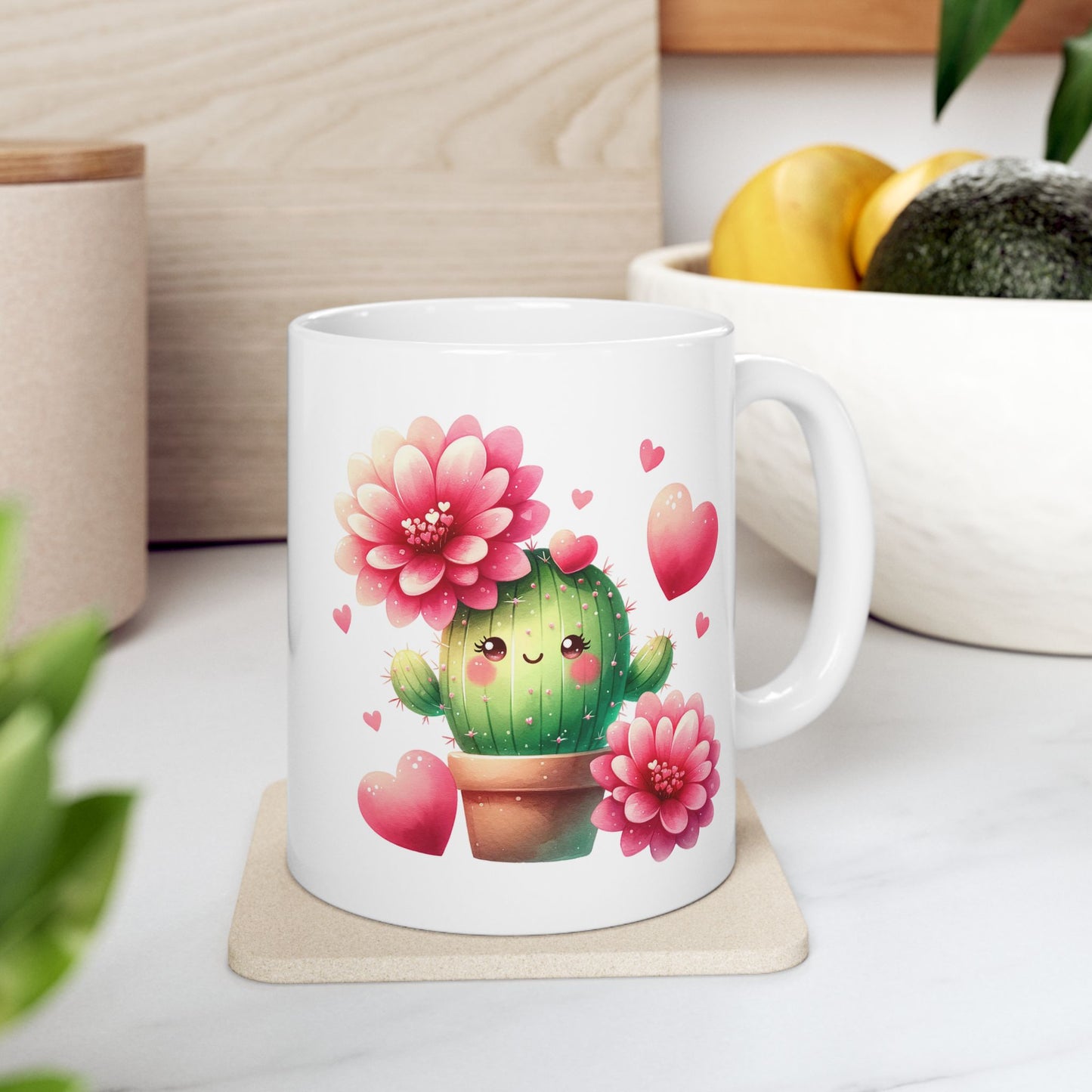 Artistic Mug - Cute Cactus 2