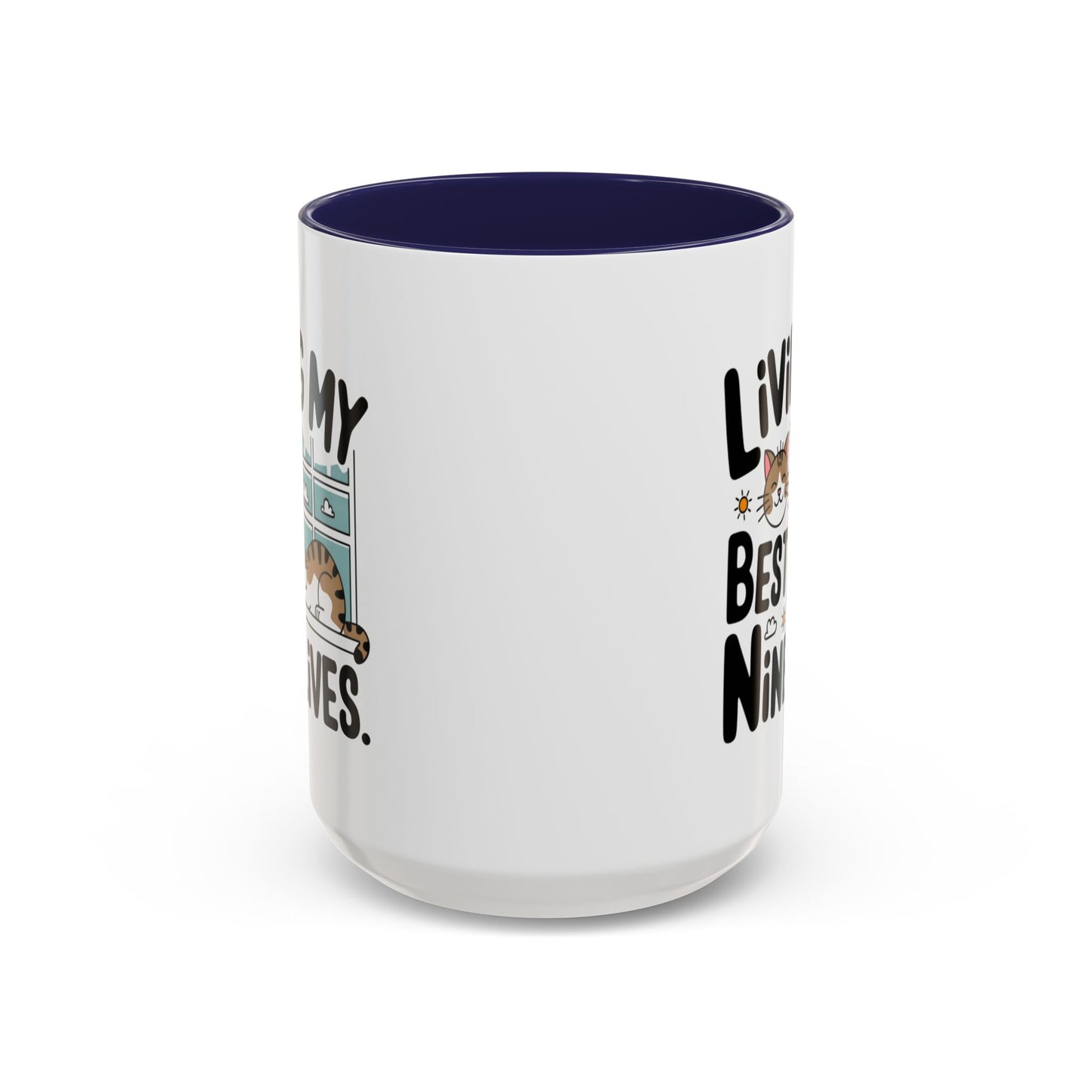 Animal Mug - Living My Best Nine Lives