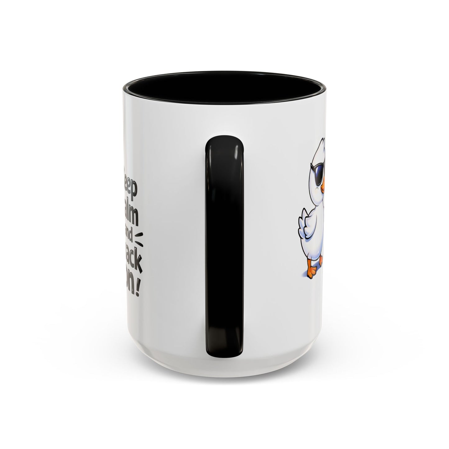 Wellness Mug - Keep Calm And Quack On
