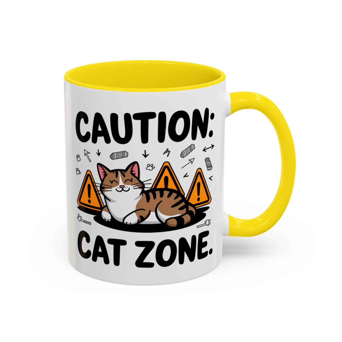 Animal Mug - Caution: Cat Zone