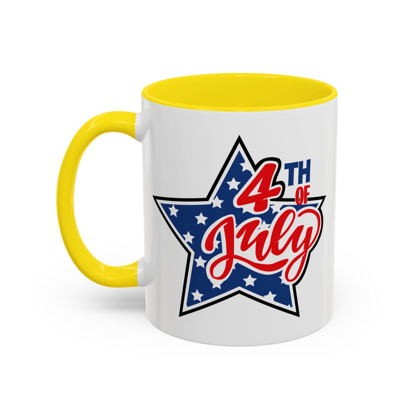 4th of July Mug - 4th of July Star Flag