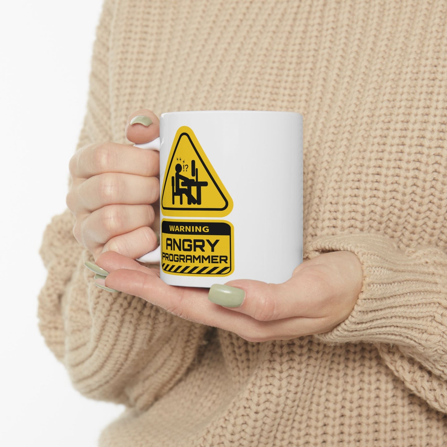 Office Mug - Warning Angry Programmer