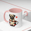Anniversary Mug - Love You Dog Coffee Cup