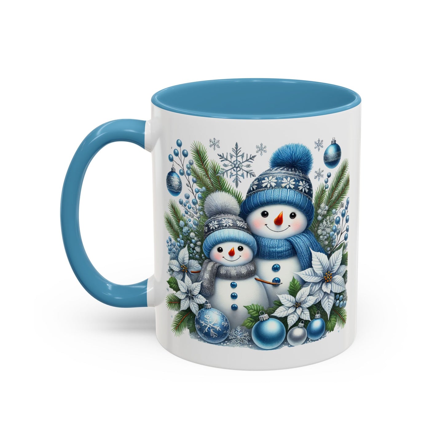 Christmas Mug - Blue Snowman Child