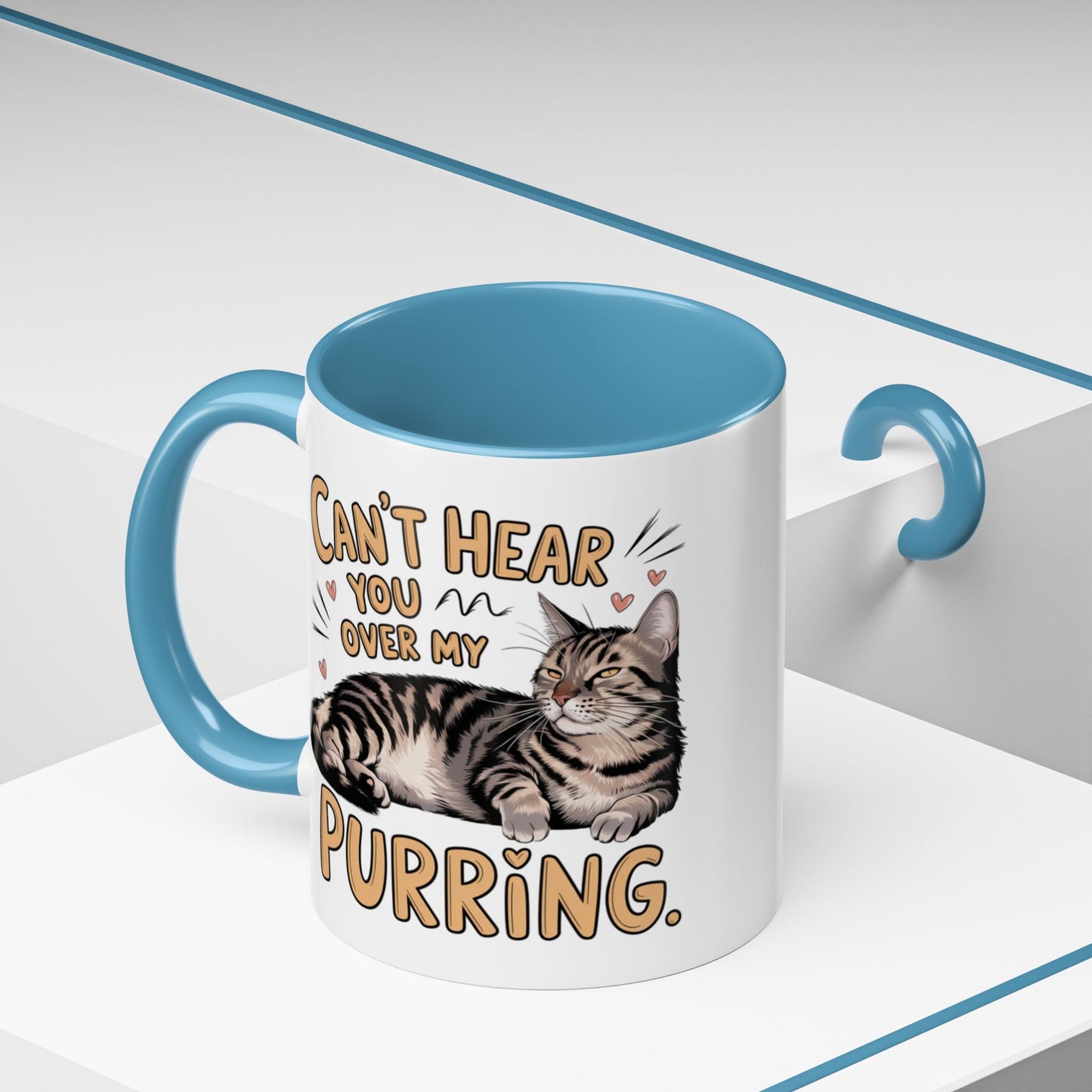 Animal Mug - Can't Hear You Over My Purring