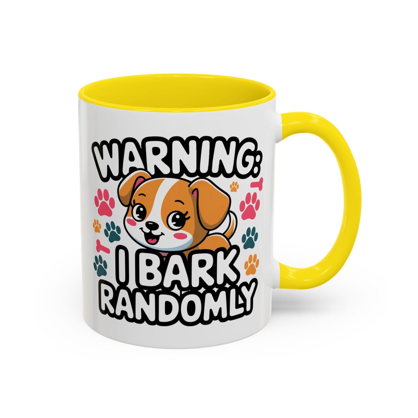 Animal Mug - Warning I Bark Randomly