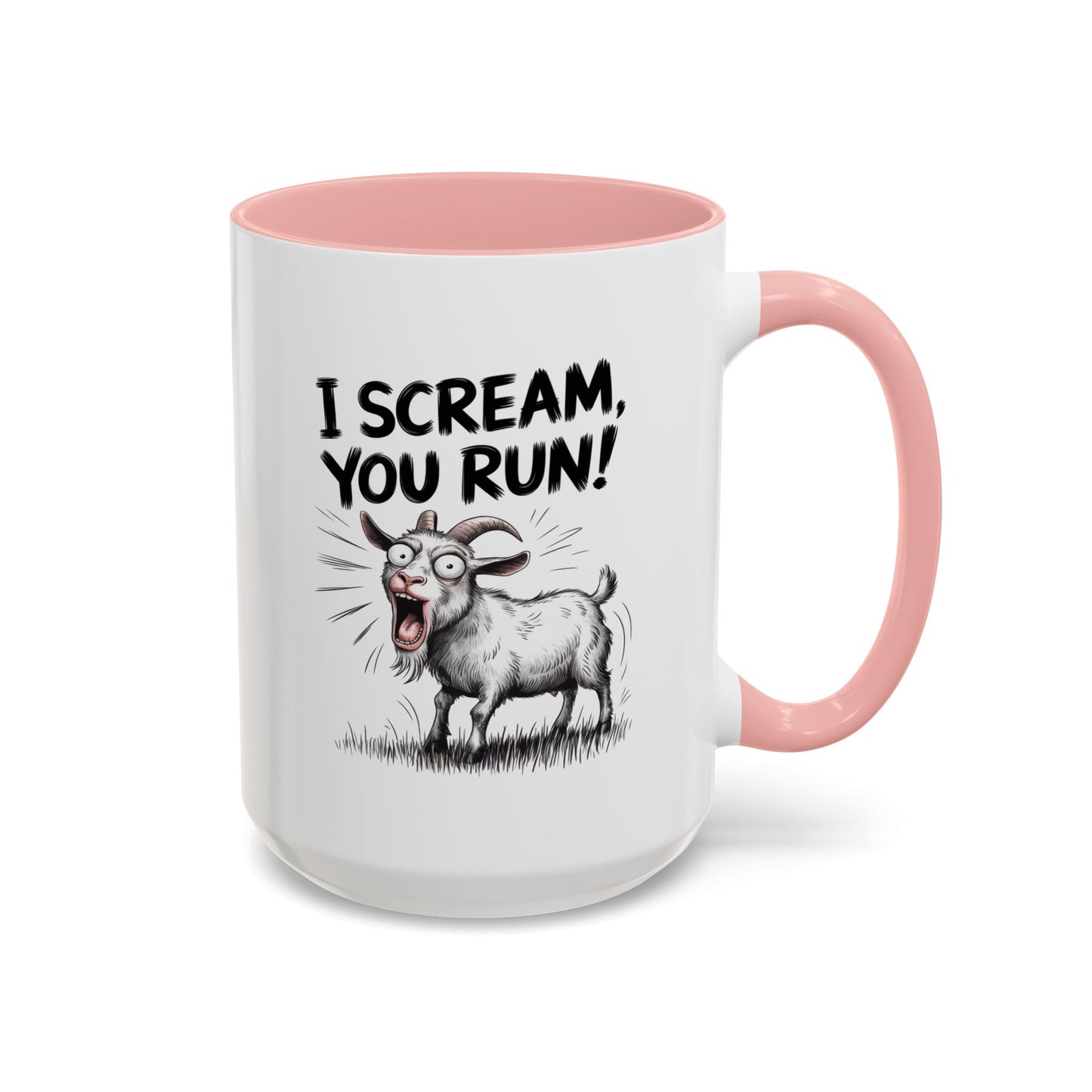 Humor Mug - I Scream, You Run