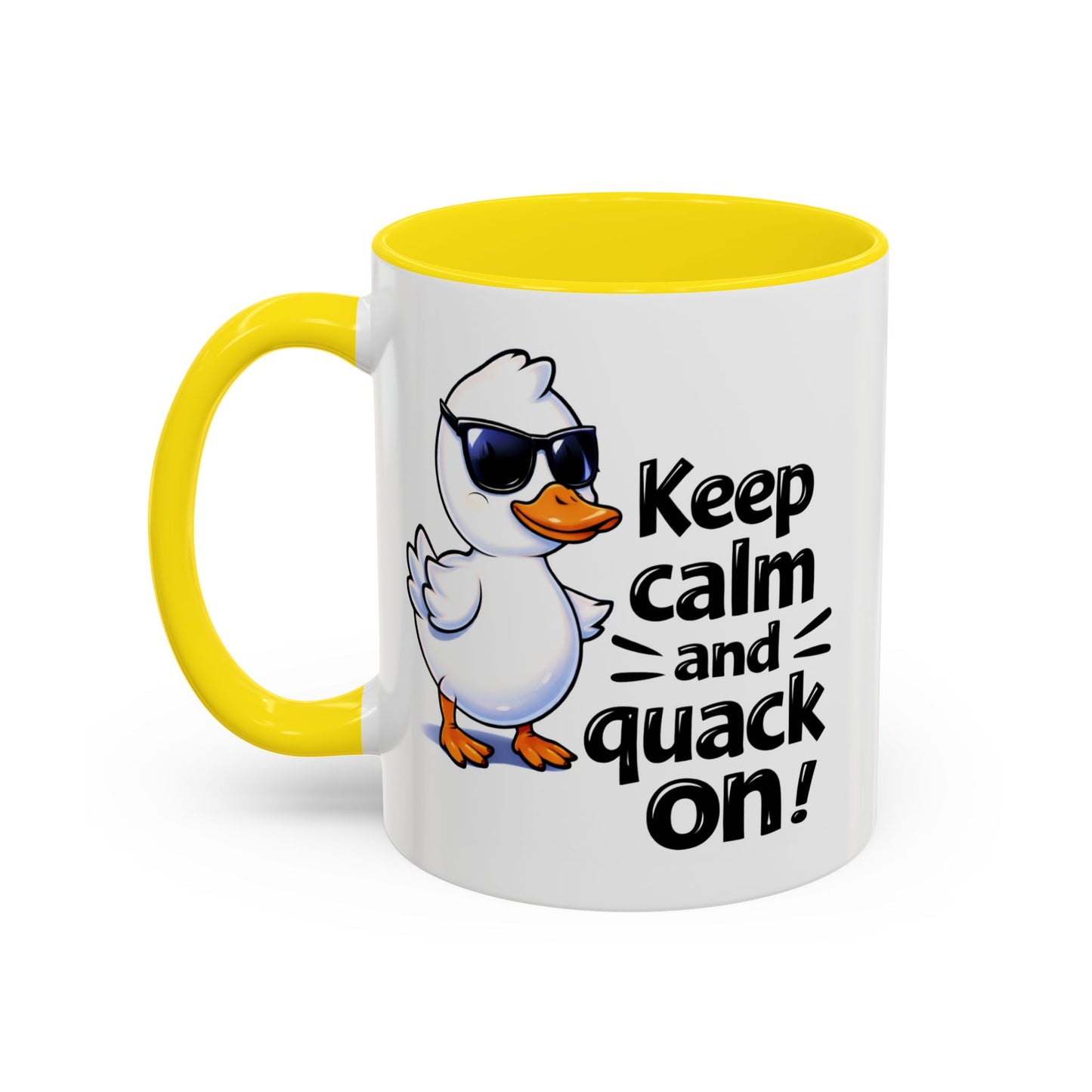 Wellness Mug - Keep Calm And Quack On