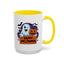 Halloween Mug - Winking Ghost With Pumpkin