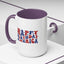 4th of July Mug - Happy Birthday America Retro