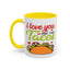Anniversary Mug - I Love You More Than Tacos