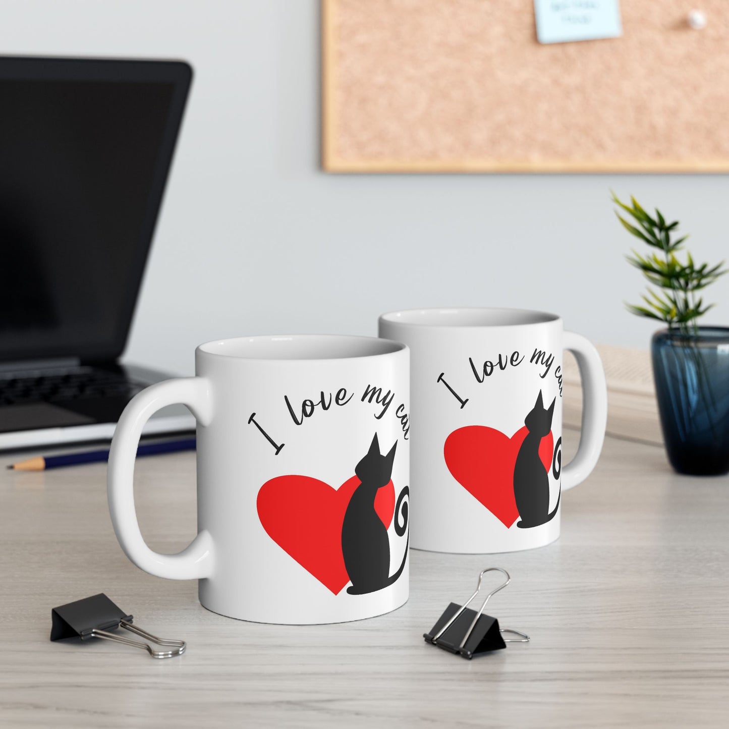 Animal Mug - I Love My Cat