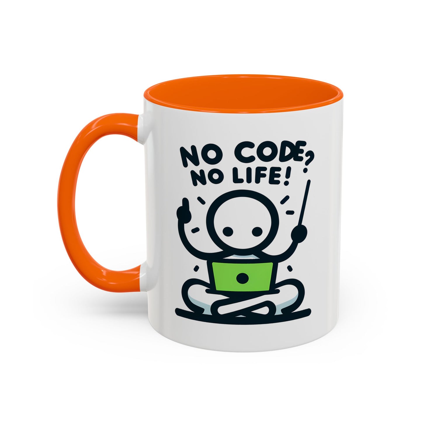 Humor Mug - No Code No Life
