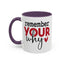 Motivation Mug - Remember Your Why
