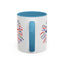 4th of July Mug - Star Flag Fireworks