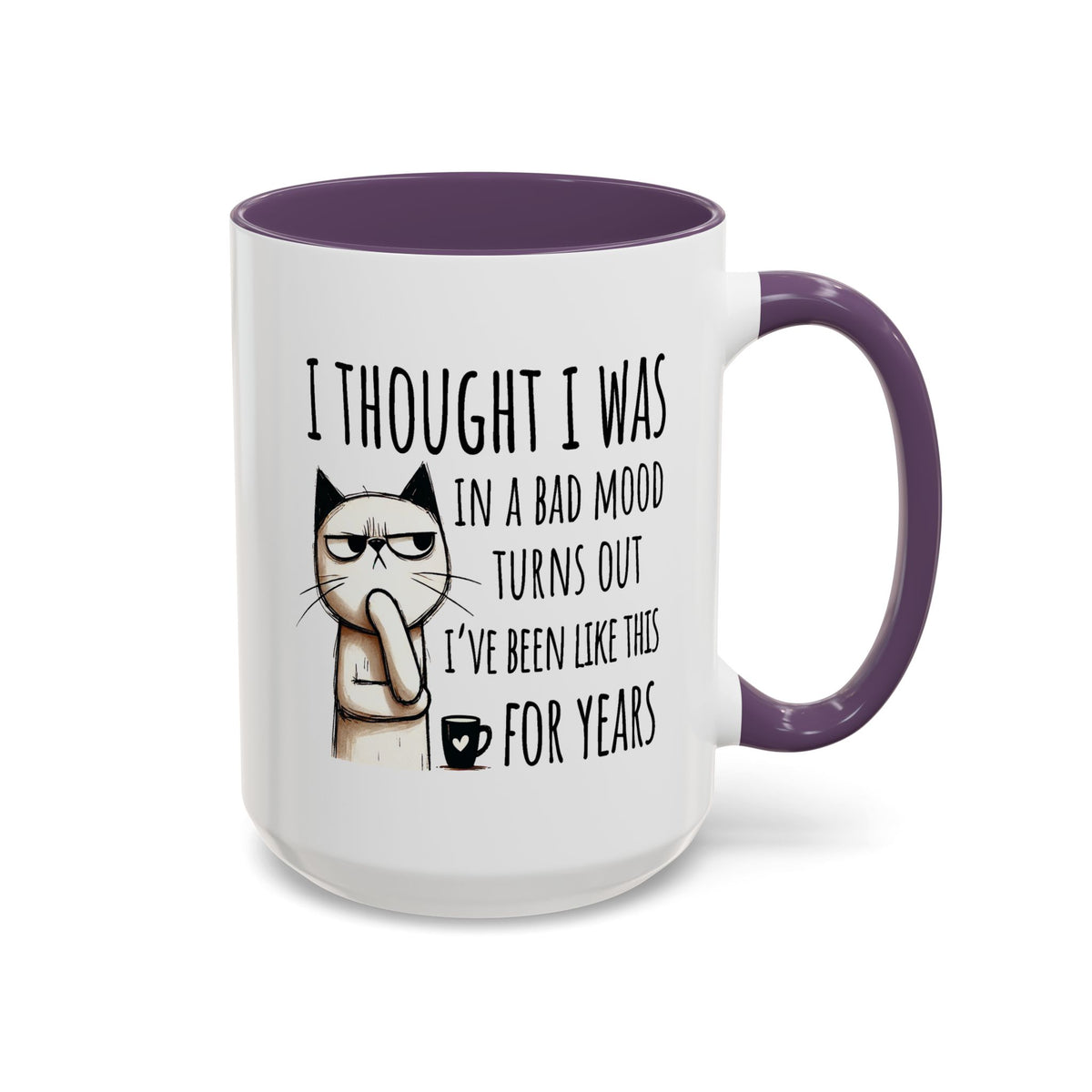 Adult Mug - I Thought I Was In A Bad Mood