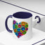 Animal Mug - Dog Paws Heart