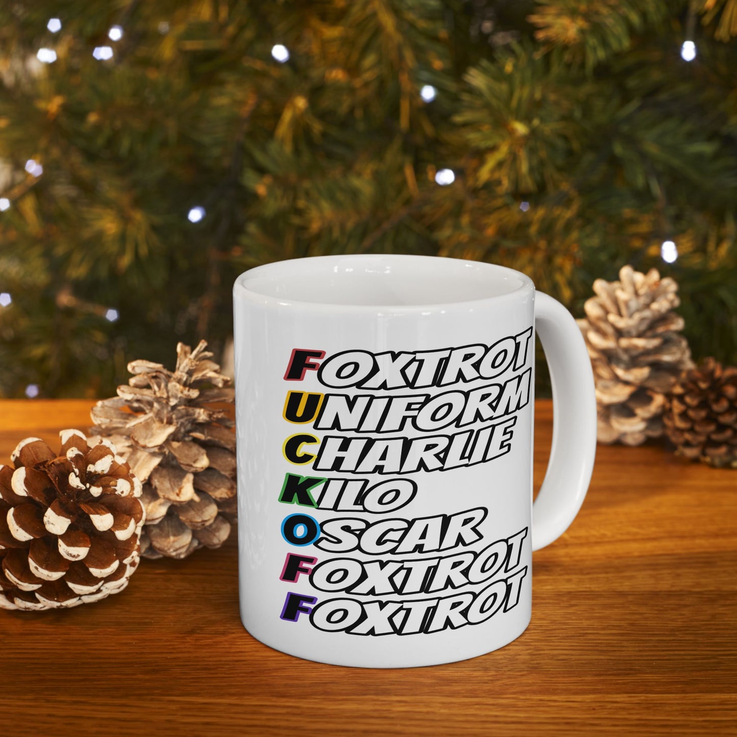 Adult Mug - Phonetic Fuck Off