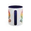 Motivation Mug - Retro Smiley Face Be Kind