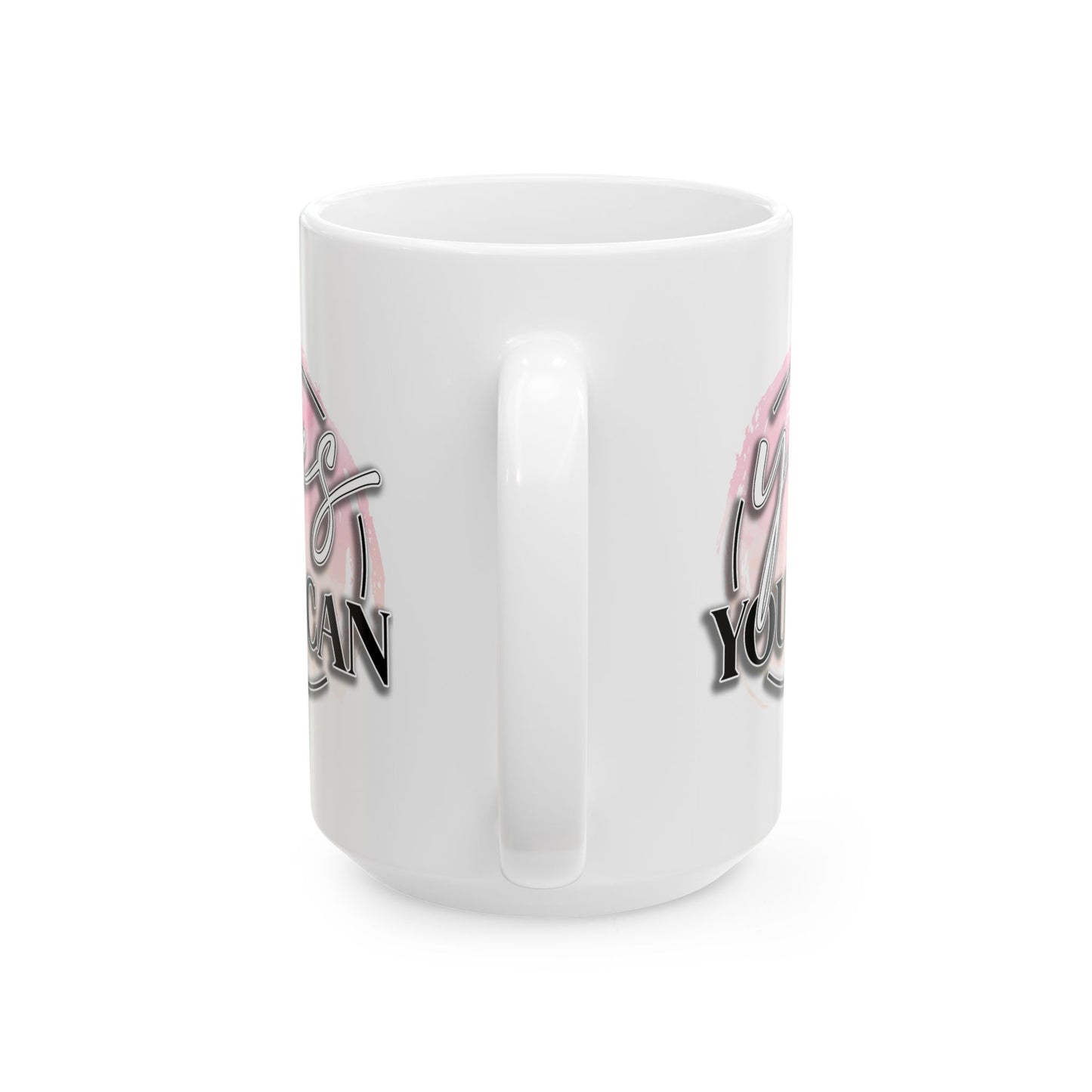 Motivation Mug - Yes You Can Circle
