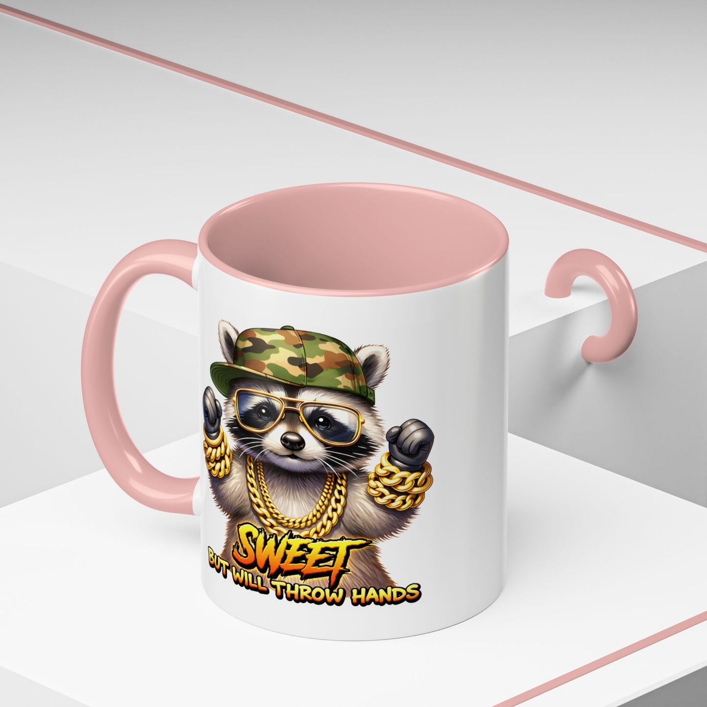 Humor Mug - Sweet But Will Throw Hands