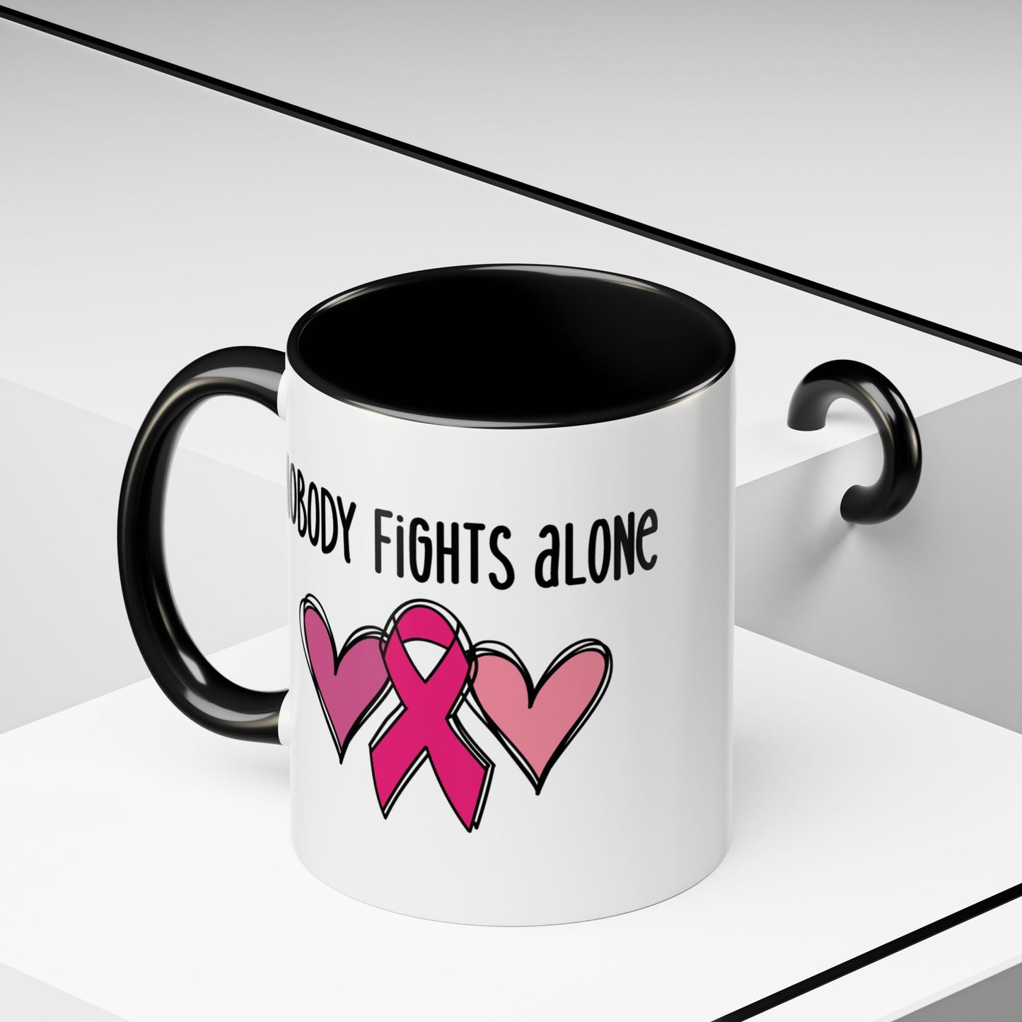 Support Mug - Nobody Fights Alone