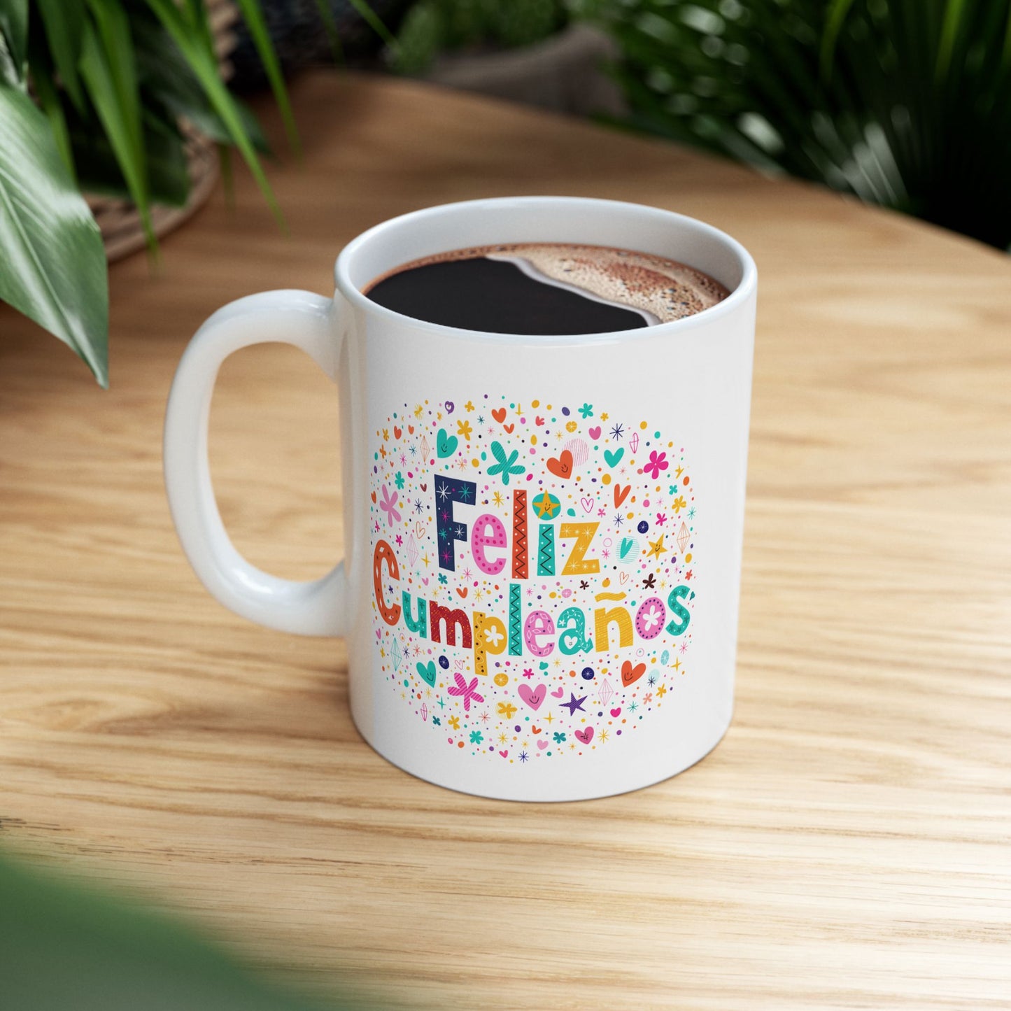 Birthday Mug - Feliz Cumpleanos