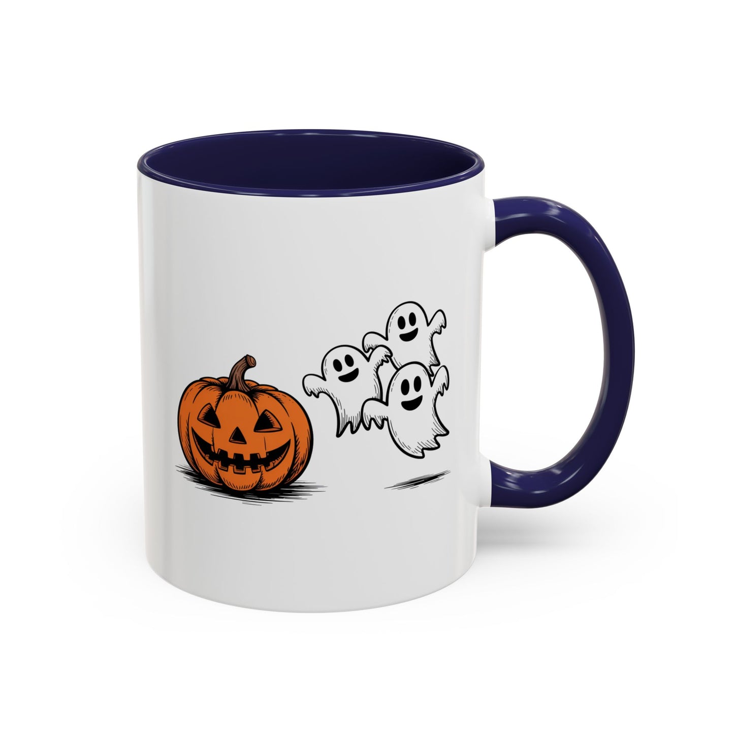 Halloween Mug - Pumpkin & Ghosts