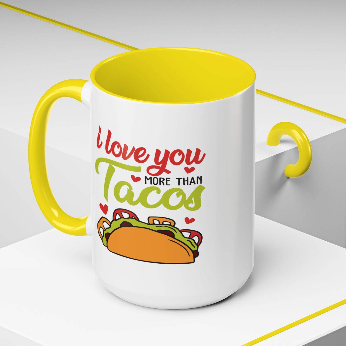 Anniversary Mug - I Love You More Than Tacos