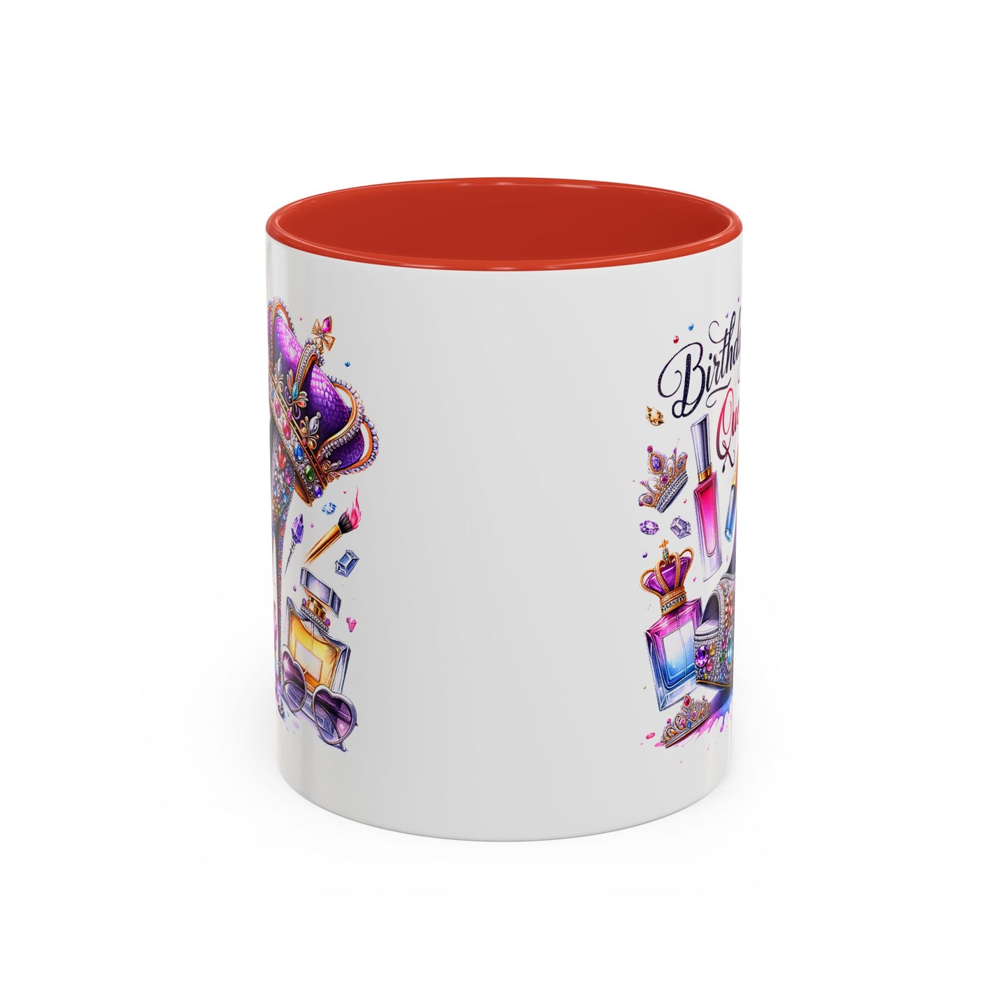 Birthday Mug - Birthday Queen Glitter
