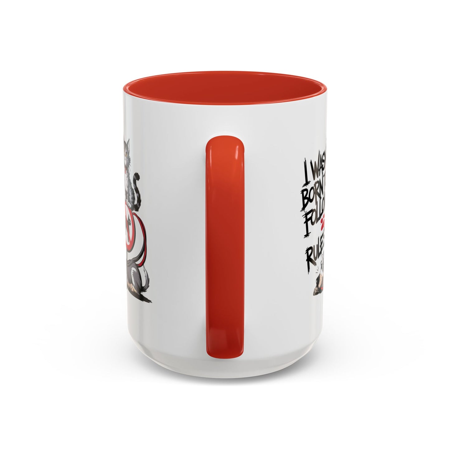 Animal Mug - I Wasn't Born To Follow Rules