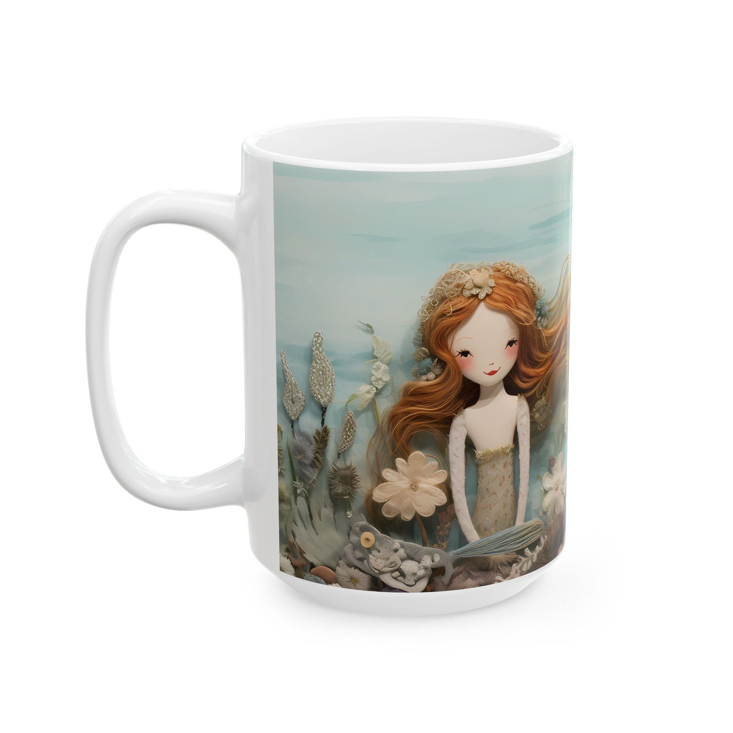 Artistic Mug - Felted Undersea