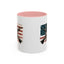 4th of July Mug - Skull Guns Flag