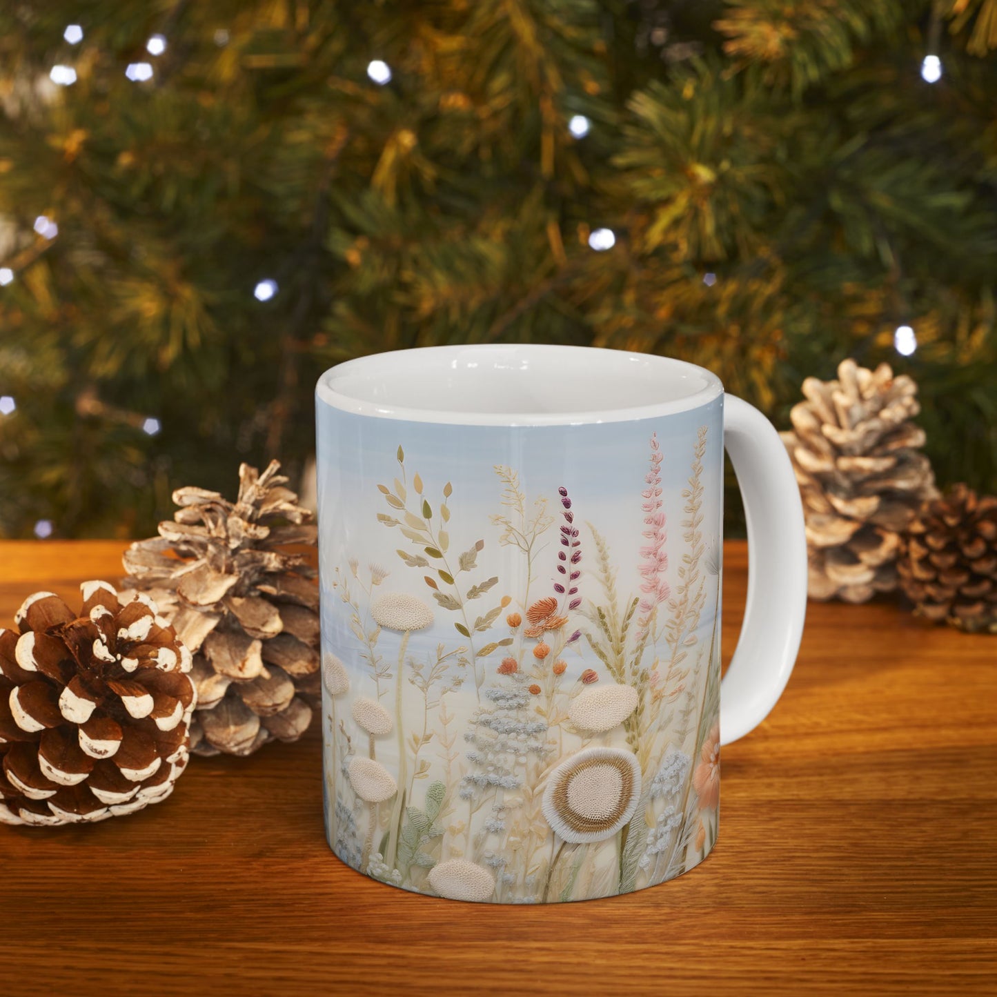Artistic Mug - Felted Seaside