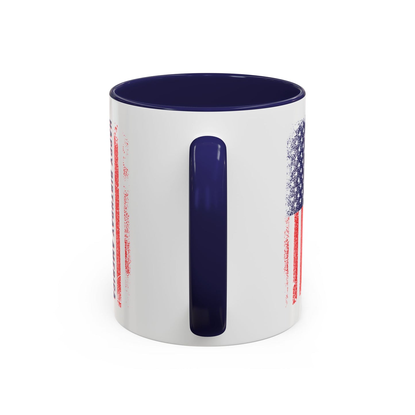 4th of July Mug - Happy Birthday America Flag
