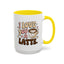 Anniversary Mug - I love You A Latte
