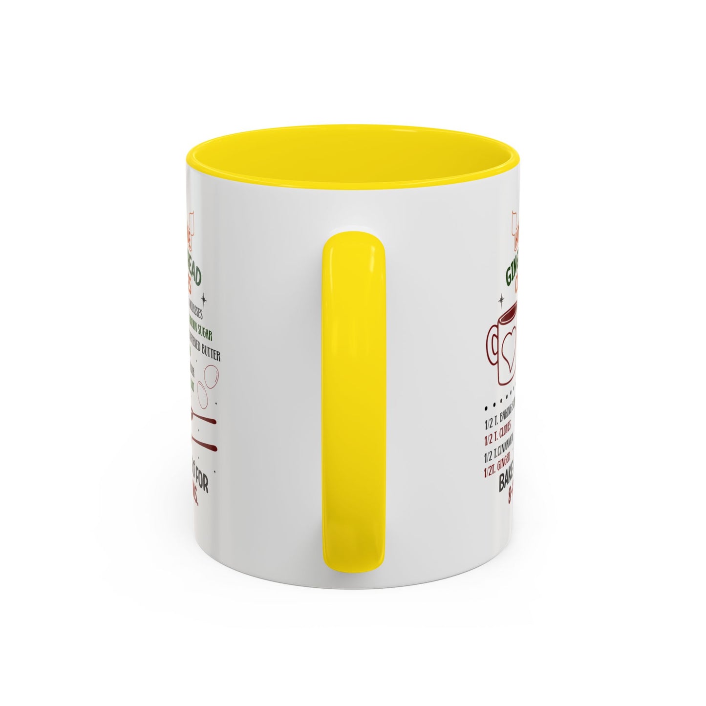 Christmas Mug - Homemade Gingerbread Cookies Recipe