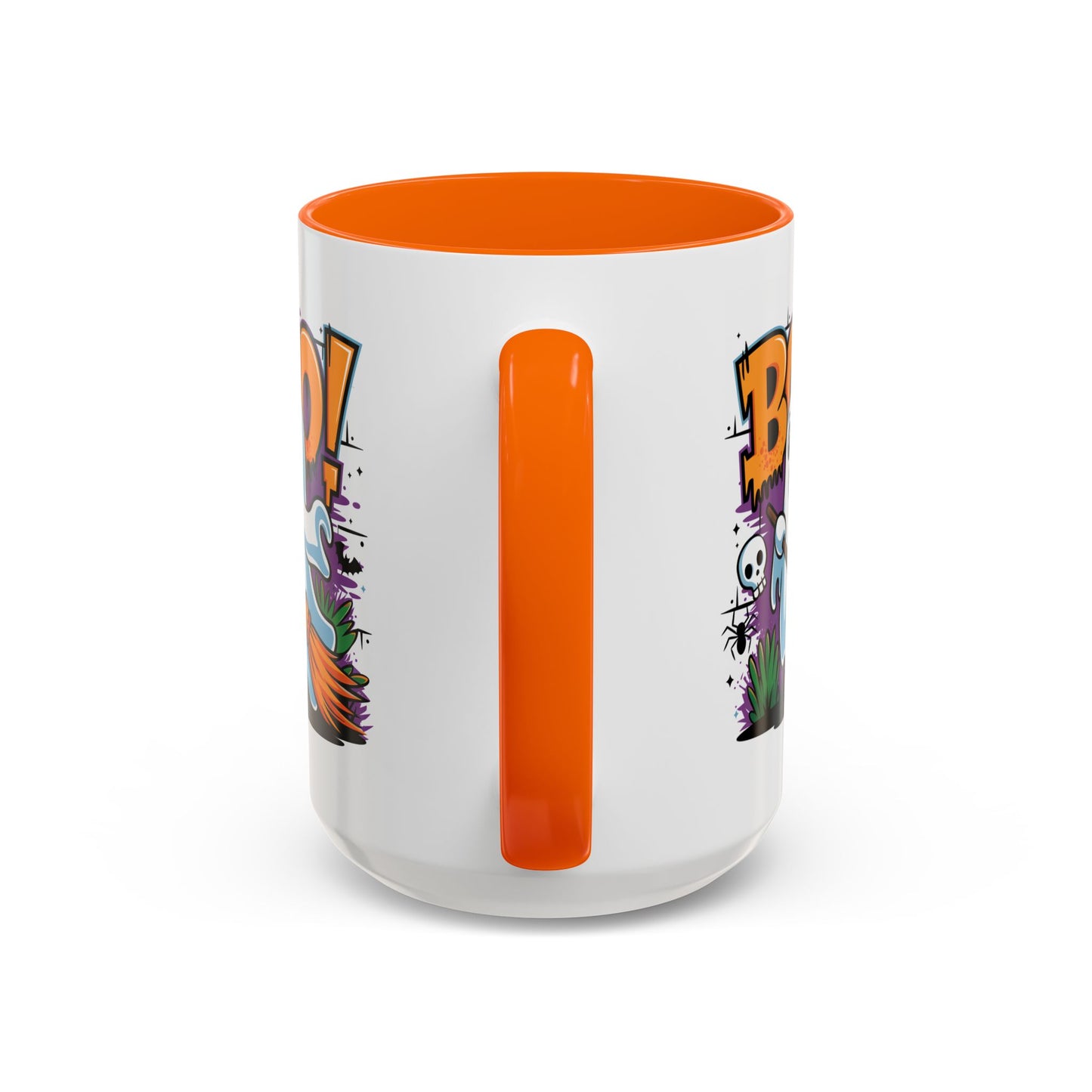 Halloween Mug - Boo! Flying Ghost With Broom