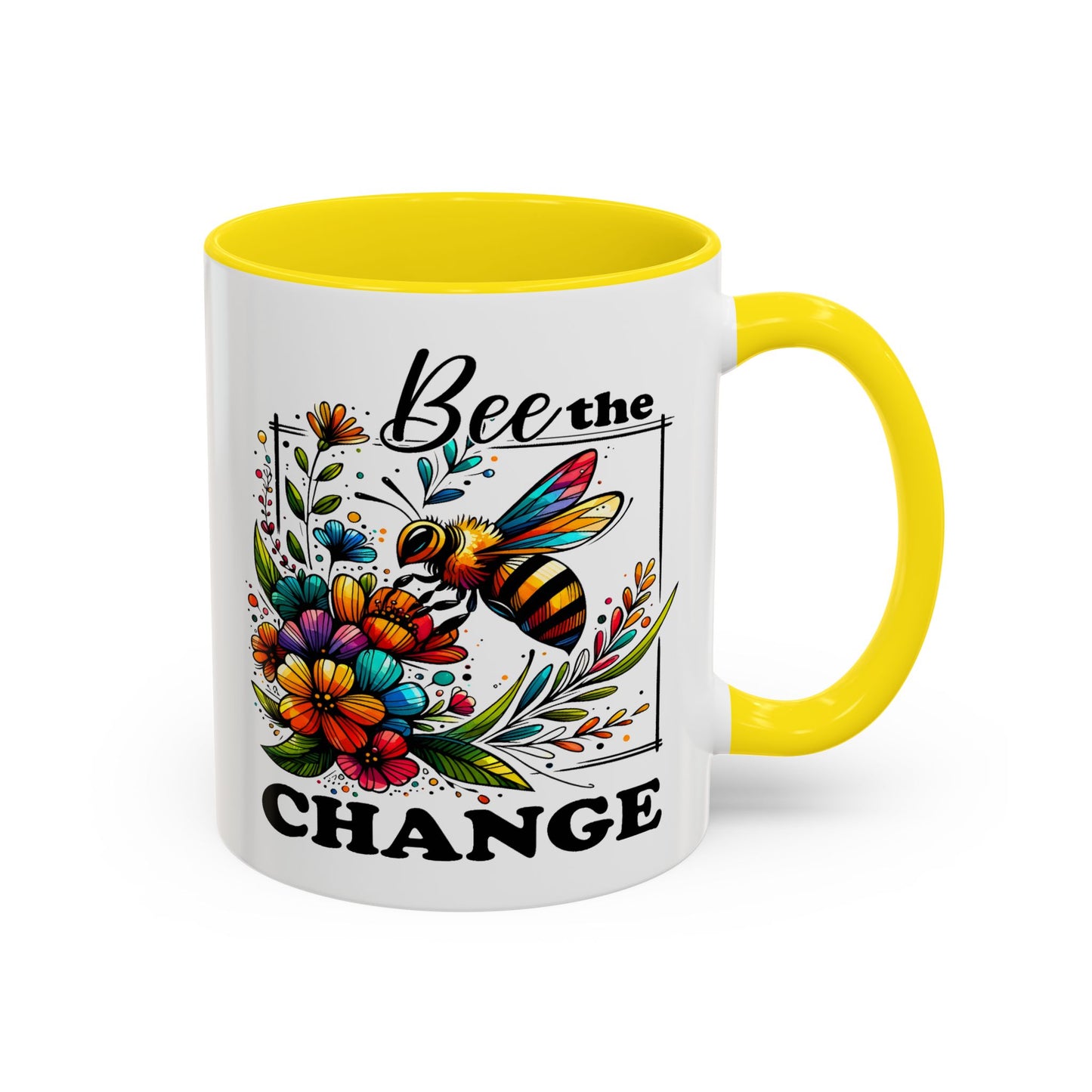Motivation Mug - Bee The Change