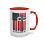 Religious Mug - One Nation Flag Cross