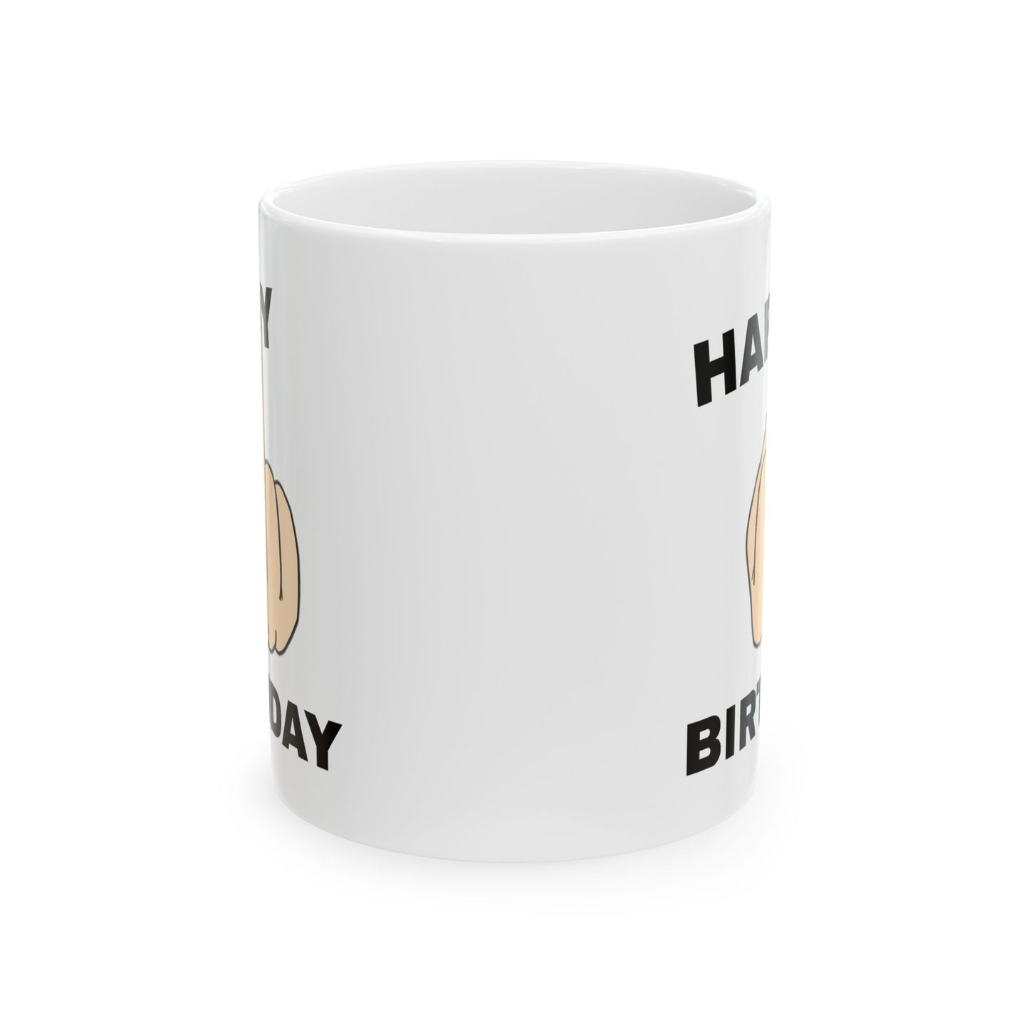 Birthday Mug - Happy Birthday Middle Finger