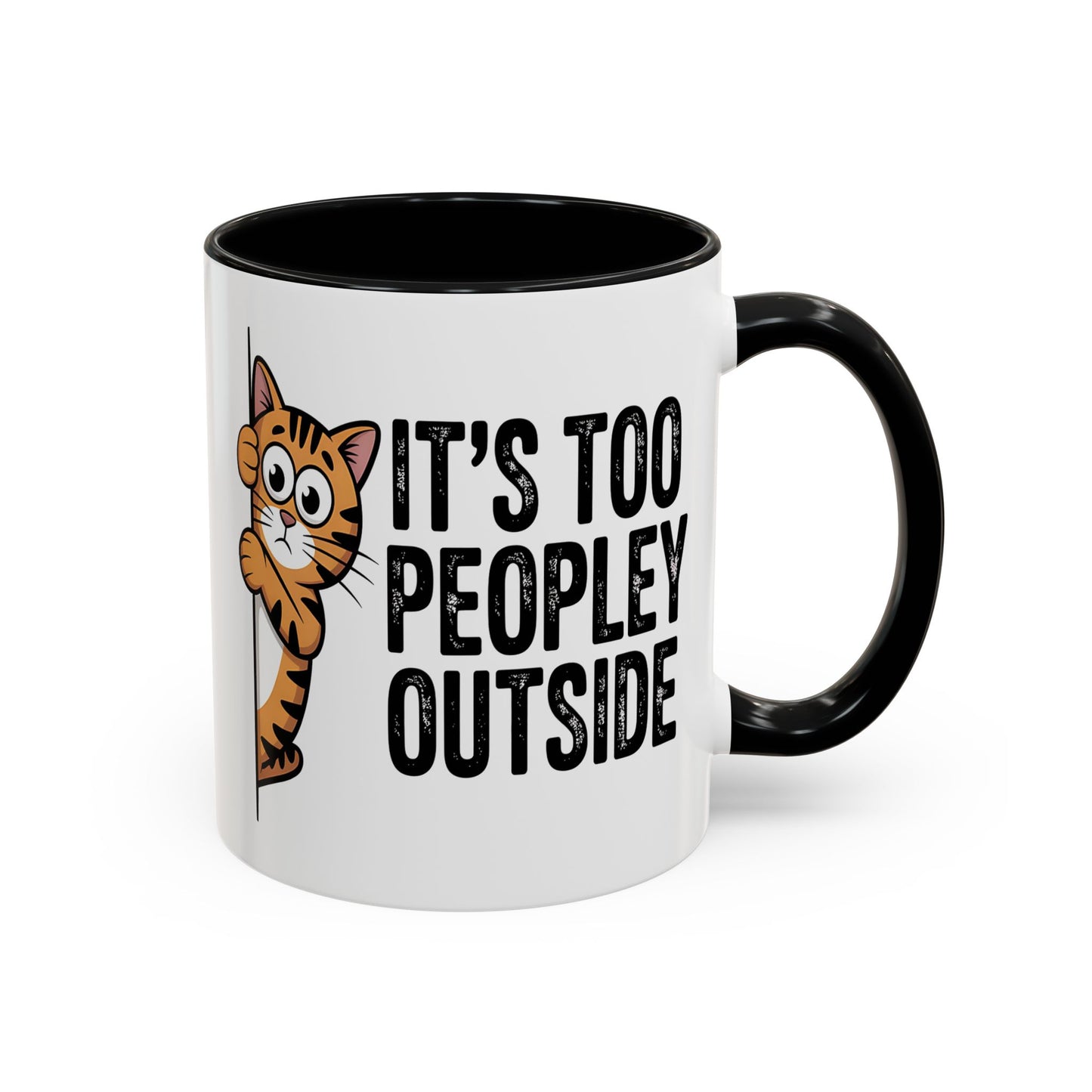 Animal Mug - It's Too Peopley Outside