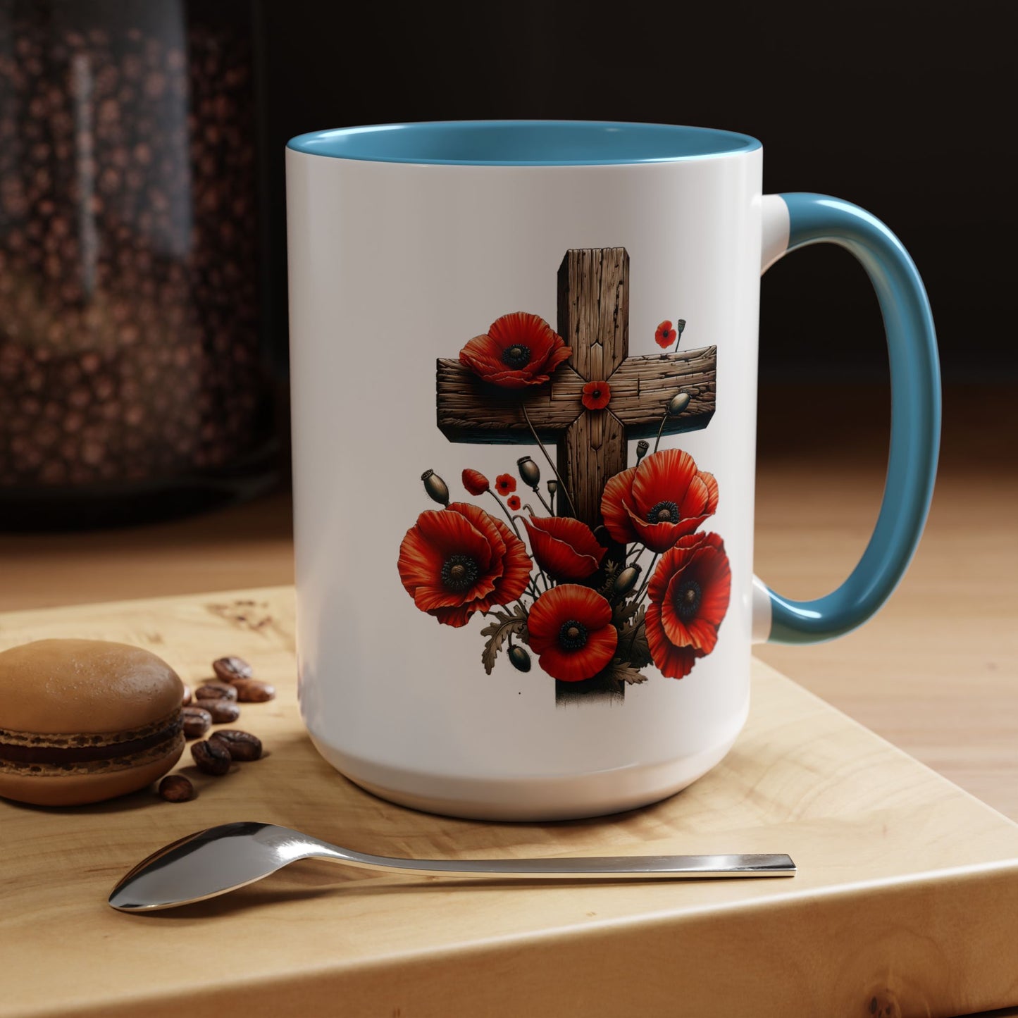 4th of July Mug - Fallen Soldier Cross