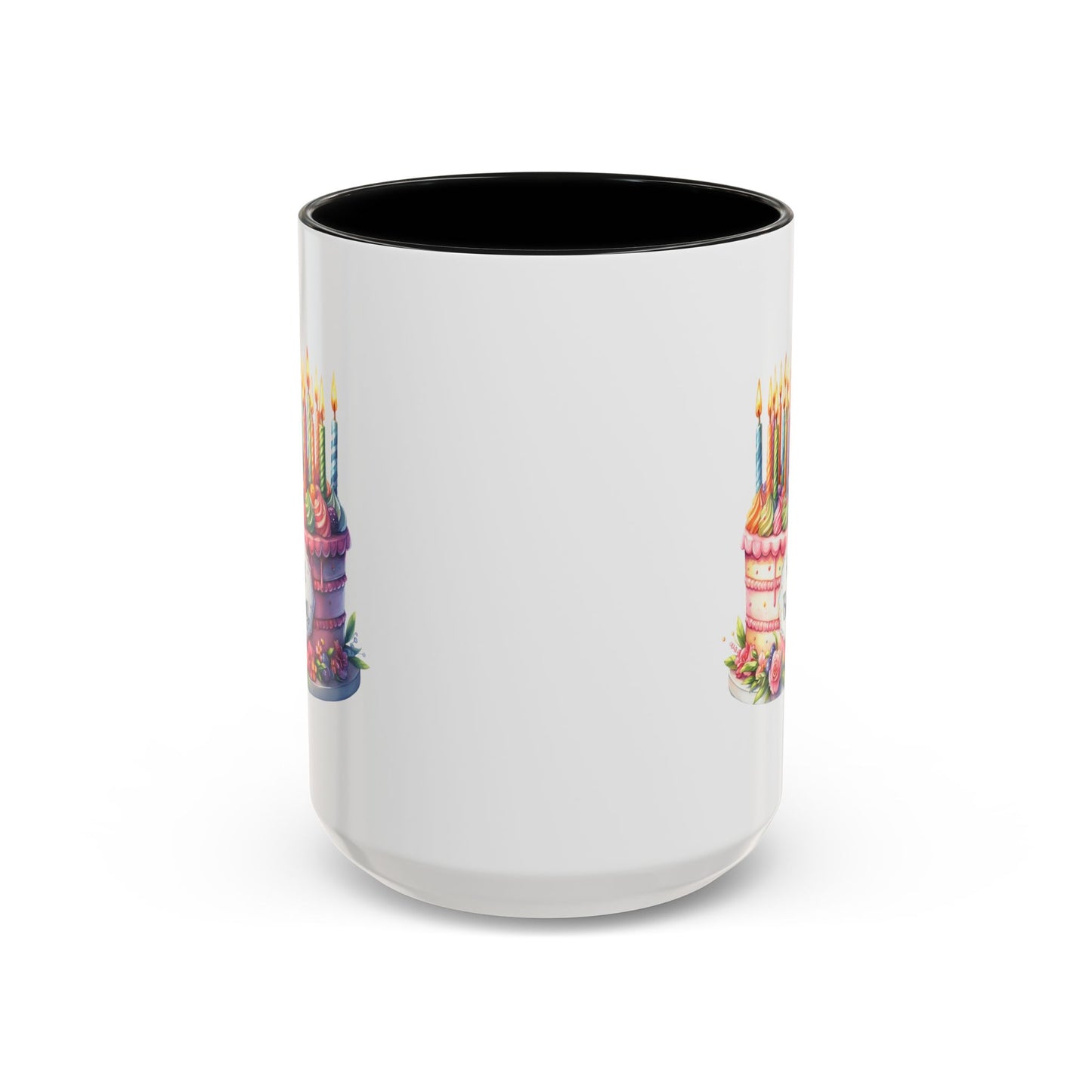 Birthday Mug - Happy Birthday Large Cake With...