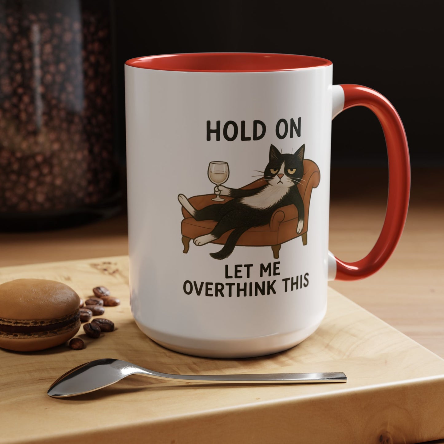 Animal Mug - Hold On Let Me Overthink This