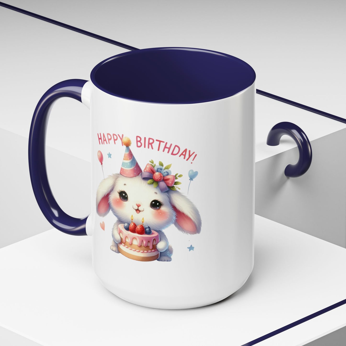 Birthday Mug - Happy Birthday Bunny 2