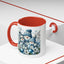 Christmas Mug - Blue Snowman Family