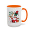 Christmas Mug - Merry Xmas Santa Reindeer