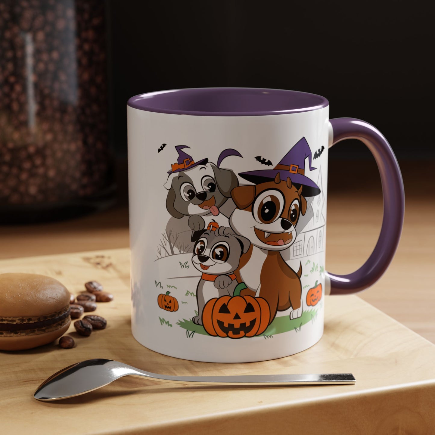 Halloween Mug - Three Puppies