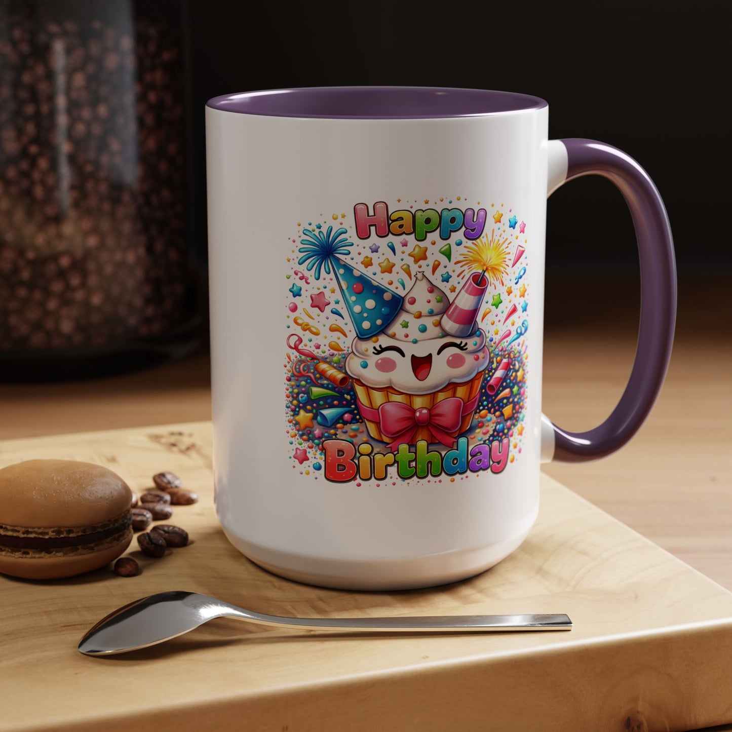 Birthday Mug - Happy Cupcake